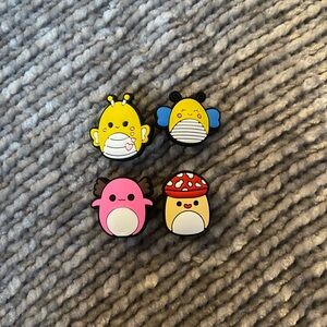 Squishmallow croc charms